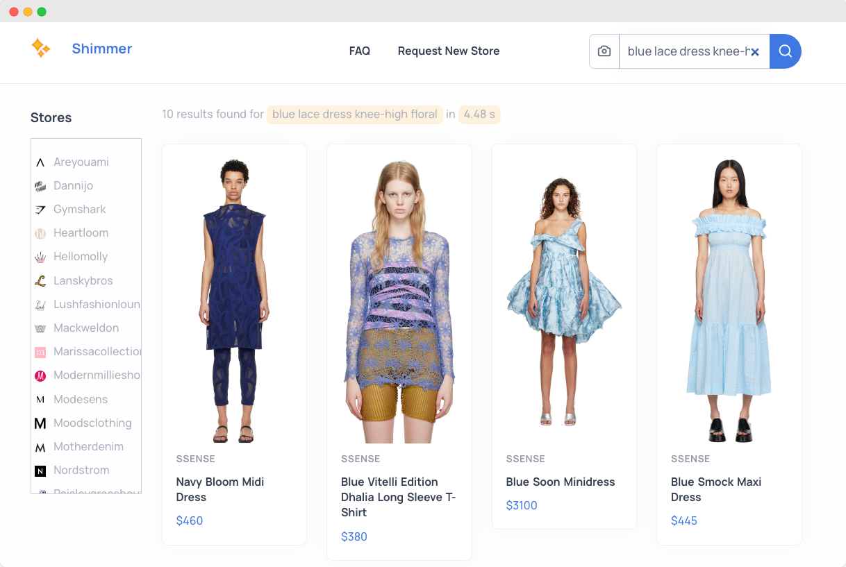 Sustainable Fashion Shopping Using Visual Search